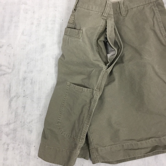 Columbia Shorts Mens 40W Active Outdoor Sportswear Olive Green Denim - Picture 3 of 11